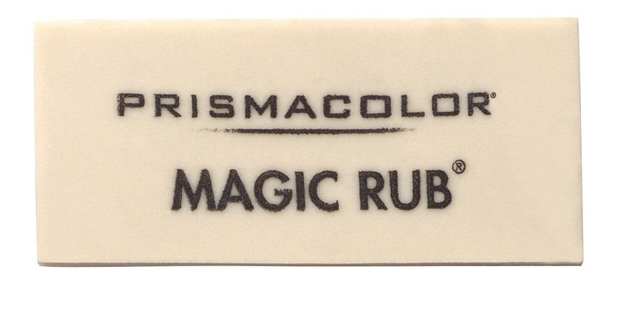 Magic Rub Eraser, Latex Free, 2-1/4 X 1 X 7/16 - 12/Box