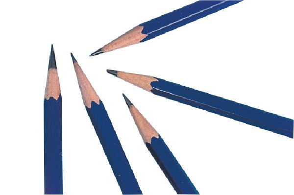 HB Drawing Pencils, General's Black, Thin Tip - 12/Pkg