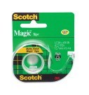 1/2 X 450" Scotch Magic Tape in Disposable Dispenser, Matte Clear