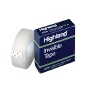 1/2" X 36 Yds. Highland 6200 Permanent Mending Tape, 1" Core, Clear