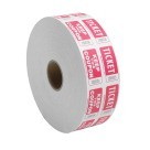Double Roll Raffle Tickets - Red - 2000/Roll