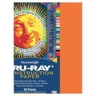 18 X 24 Tru-Ray Construction Paper - 50/Pkg - Orange
