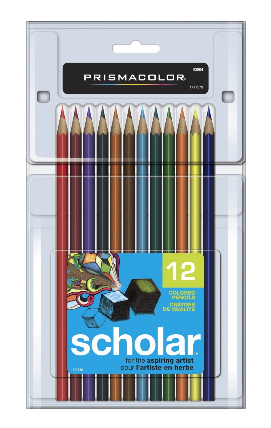 Prismacolor Pencil, Smooth, Creamy Texture And Strong Thick Lead - 12/Set