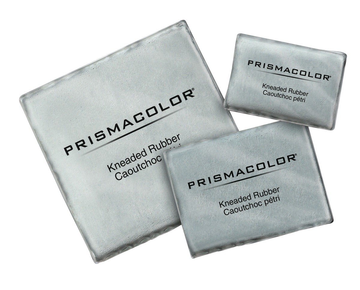 Prismacolor Kneaded Rubber Eraser 1-3/4 X 1-1/4 X 1/4 - 12/Pkg (DB 21502-2820)