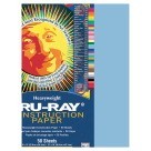 18 X 24 Tru-Ray Construction Paper - 50/Pkg - Sky Blue