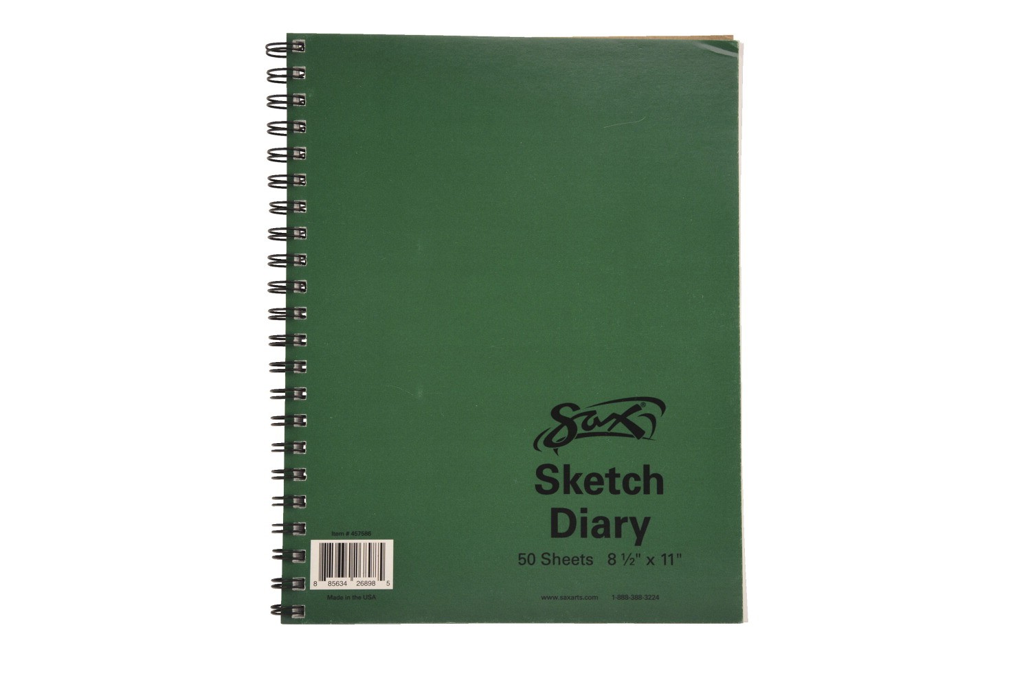 8-1/2 X 11" Artist's Sketch Diary - 50 Sheet Pad