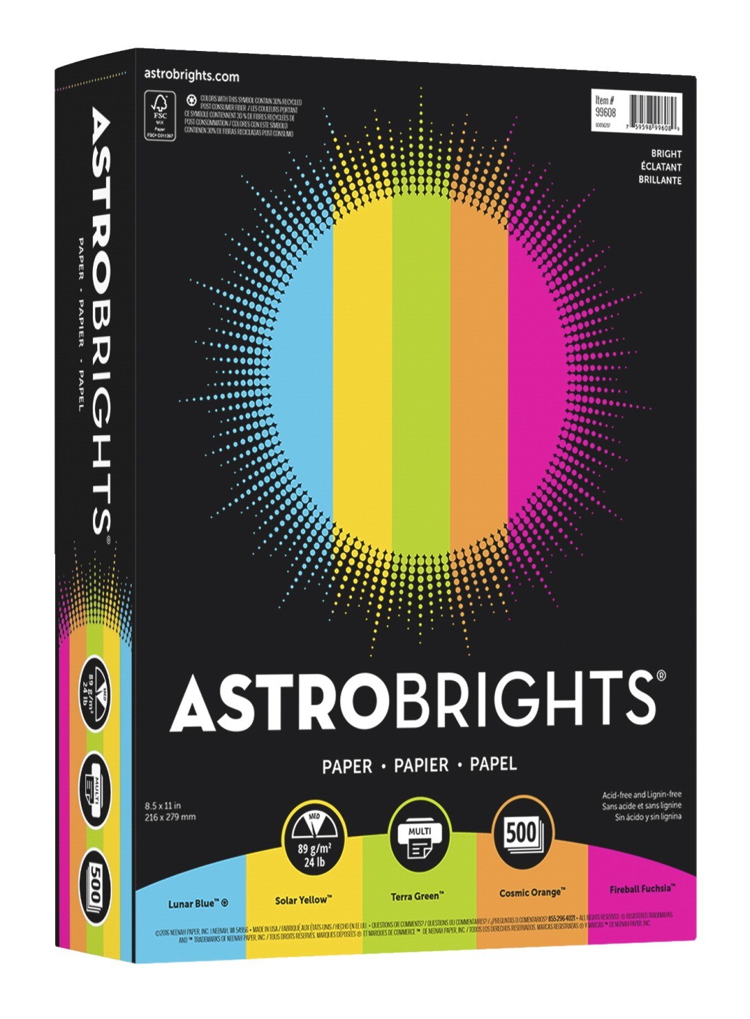 Astrobrights Paper Bright Assortments  91534824030