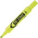 Hi-Liter, Desk-Style, Chisel Point - Fluorescent Yellow - 12/Pkg