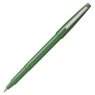 Pentel Recycology Rolling Writer R100 Pen, .8 mm Tip - Green - 12/Pkg - PENR100D