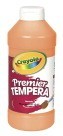 Crayola Premier Liquid Tempera Paint - Pint - Orange
