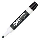 Expo Dry Erase Markers, Bullet Tip, Low Odor - Black - 12/Pkg