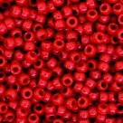 Pony Beads, Plastic - Red - 1000/Pkg