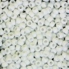 Pony Beads, Plastic - White - 1000/Pkg