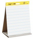 20 X 23 Post-It Easel Pad, Table Top, Primary Ruled, 20 Sheets/Pad