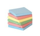 3 X 3 Post-it Notes, Assorted Pastel, 100 Sheets/Pad - 12/Pkg
