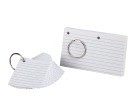 3 X 5 Study Card, Just Flip It, Punched Perforated Ruled, White - 75/ Pkg