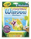 Crayola Washable Window Markers, Assorted Colors - 8/Set