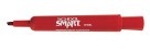 Permanent Markers, Chisel Tip - Red - 12/Pkg