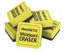 Mini Dry Erase Eraser, 2 X 2 in, for Use with Magnetic Dry Erase Board - 12/Pkg