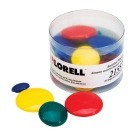 Tub of Magnets, Assorted Colors and Sizes - 30/Pkg