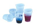 Art Cups, Disposable, Clear Plastic, 9 Oz - 500/Pkg