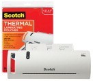 Scotch Thermal Laminator Value Pack - Laminator and 20 Letter Size Pouches