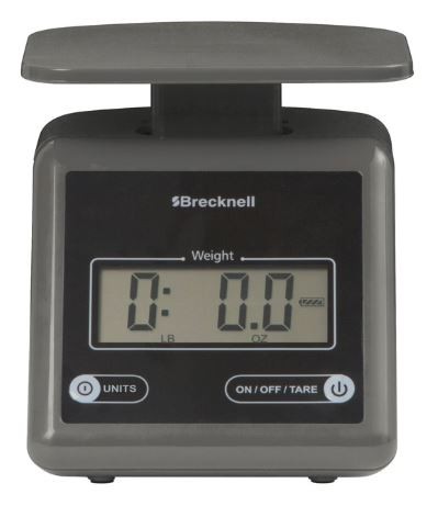 Salter Brecknell Digital Electronic Postal Scale - Gray, 5-3/5 X 6-4/5 X 5-1/2 in, 7 lb -  1472861