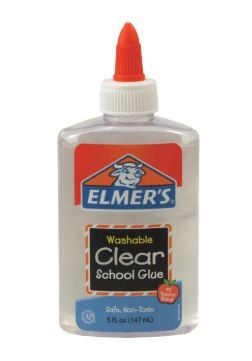 Elmer's Non-Toxic Washable School Glue, 5 oz Squeeze Bottle, Clear - 1289194