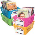 Book Storage Baskets (set of 4)