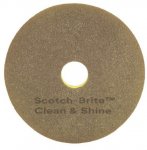 20" 3M 09541 Scotchbrite Clean and Shine Pad, 3M 50638060095411 - 5/Case