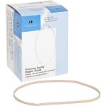 Sparco Biodegradable High Quality Open-Ring Style Pure Sustainable Rubber Band, No 117B, 7 in L X 1/8 in W X 1/16 in Thickness, 1/4 lb Box, Natural, Box of 62