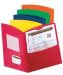 Oxford Pocket Folder Assorted Colors, box of 25 1099313