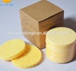 Round Cellulose Cleansing Sponges - 2-3/4", FSC258, 25/Pkg