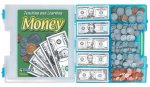 Money Briefcase, Learning Activity Includes an Assortment of Coins and Bills, Booklet and Briefcase