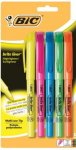 Bic Brite Highlighters, Chisel Tip - Assorted Colors - 5/Pkg - 038857