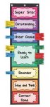 Classroom Behavior EZ-Tuck Clip Track Pocket Chart