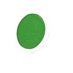 Prang Non-Toxic Semi-Moist Watercolor Paint Refill, Plastic Half Pan, Green, Pack of 12