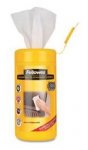 Fellowes Screen Cleaning Wet Wipes, 5.12" x 5.90", 100/Tub (99703)