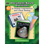 Document-Based Questions for Reading Comprehension and Critical Thinking Grade 4,TCR8374 - 088965