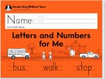 Handwriting Without Tears Letters and Numbers Kindergarten Student workbook