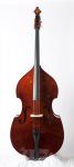 String Bass Outfit - Size 1/4 Shen, All plywood, maple veneer top, ebony fingerboard, painted purfling with padded bag and FG French bow, 41-1/4" string length, Bridge must be properly fitted with correct radius, String grooves lubricated with graphite, N