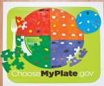 NutriPlay Puzzle To Plate Activity, Part Of The My Plate Series Of Activities, 4' X 4' Mat
