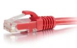 1' Patch Cable, Cat6, Cables To Go Snagless - Red - 27180
