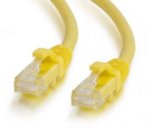 1' Patch Cable, Cat6, Cables To Go Snagless - Yellow - 27190