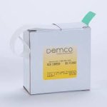 Demco Color-Tinted Glossy Label Protectors, Color-Tinted  1" x 3" Fluor Yellow 250/Roll
