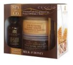 Spa Kit - Milk and Honey Scentual  Signature Service, includes: spa products, exfoliate, smooth and moisture, Cuccio #CU-3115