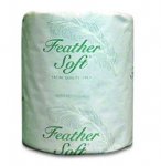 4.5" X 4.5" Toilet Tissue, Von Drehle Feather Soft 2-Ply, 500 sht, #6022 - 96/Case