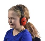 First Stereo Listening Headphone, Califone 2800-RD - Red - 1543831
