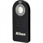 Nikon ML-L3 Wireless Remote Control (Infrared)  Product Highlights  Wireless Remote Shutter Release  Minimizes Vibrations  Good for Close-ups & Time Exposures - NIMLL3 MFR # 4730