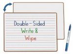 lakeshore learning double sided white board - JJ386